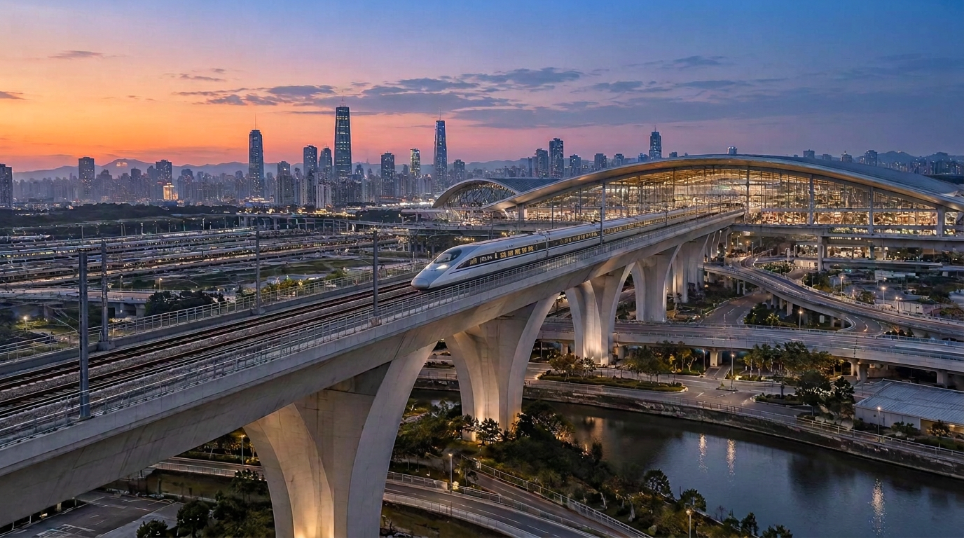 Modern rail infrastructure project